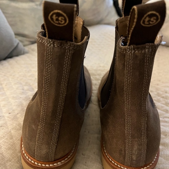 Taylor Stitch Dark Brown Suede BootsTaylor Stitch Ranch Boots - Picture 2 of 7